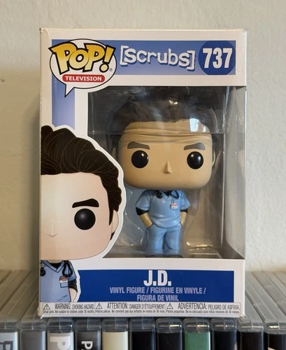 Funko POP! Television Scrubs J.D. # 737 John Michael Dorian Vaulted!