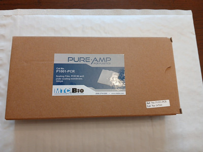 PCR Sealing Film MTC-BIO P1001-PCR Transparent, Adhesiv PureAmp Pack of 100 NEW