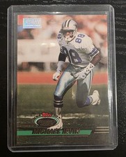 1993 Topps Stadium Club Michael Irvin #129 1st Day Production