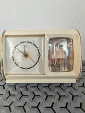 Vintage Dancing Ballerina Staiger Wecker mechanisch Reuge Schweizer Uhrwerk