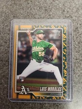 2026 Topps Series 1 Baseball Luis Morales Base - Team Color Border Variation RC