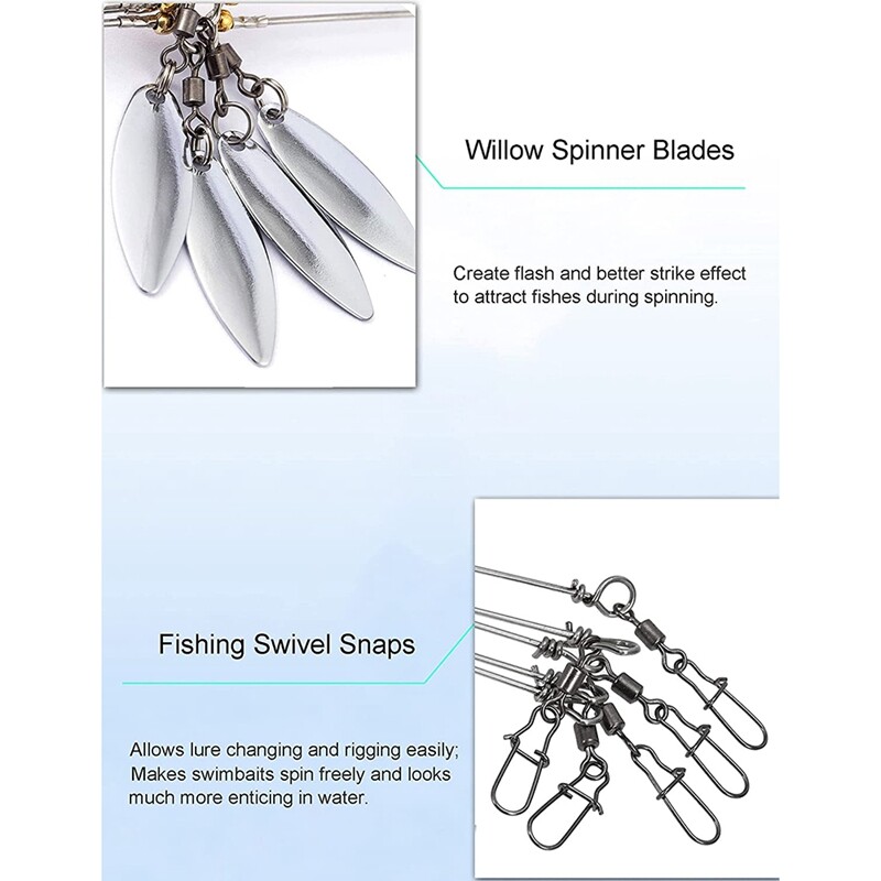 Umbrella Rigs for Bass Stripers Fishing, Freshwater Fishing3237 eBay