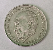 Bundes Republik Deutschland Germany 1949-1969 2 Mark G Coin Money