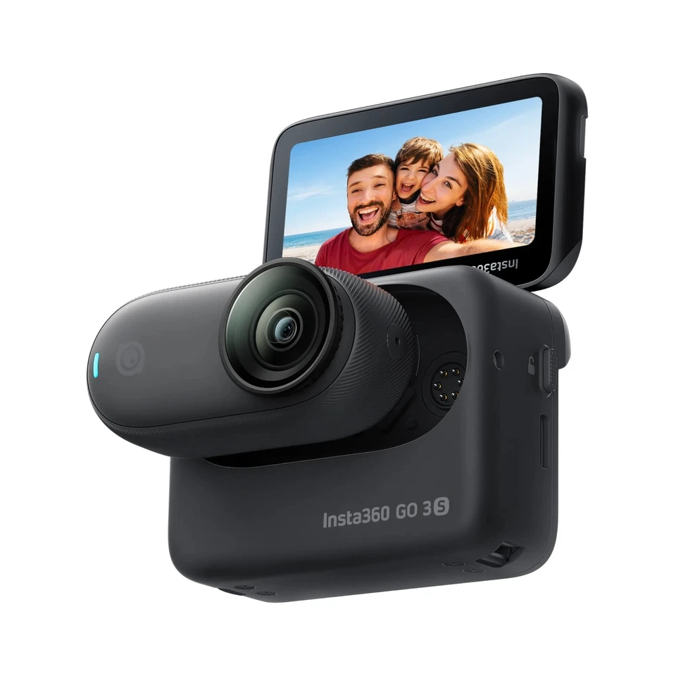 Insta360 CINSAATA_GO3S13 Camera GO 3S Standard Edition Midnight Black 128GB - Image 2 of 4