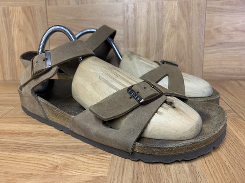 Birkenstock Heel Strap Brown Sandals Sz 
