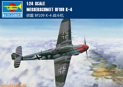 Trumpeter 1/24 02418 Luftwaffe Bf-109 K-4