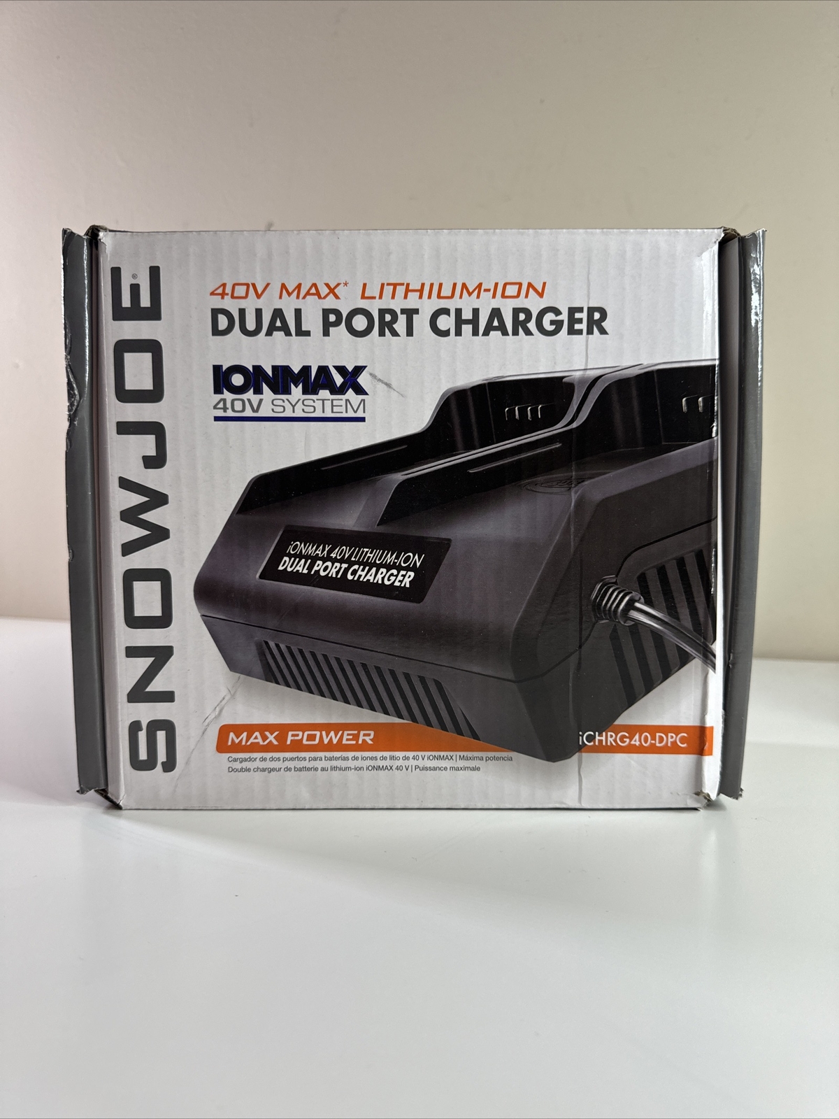 Snow Joe 24v Battery Snow Joe Sun Joe ICHRG40 40V Lithium-Ion