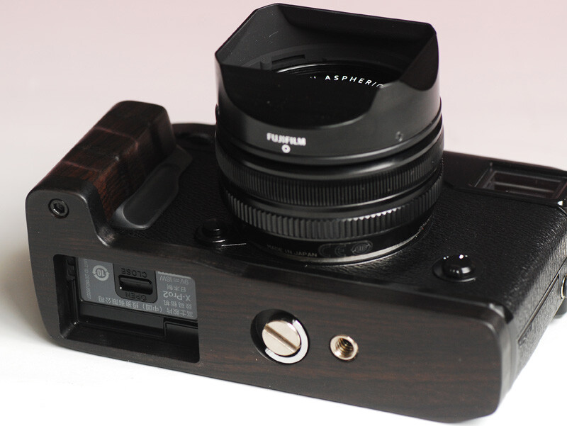 Handmade Wood Wooden Handle Grip L Plate for Fujifilm X-Pro2 Fuji