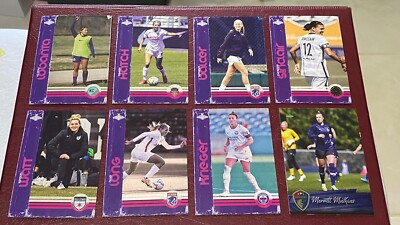 VINTAGE and FOIL NWSL 2021 Premier Edition Trading Cards from Parkside