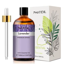 100ML Lavender Essential Oils Pure Natural Aromatherapy Therapeutic Grade Oil