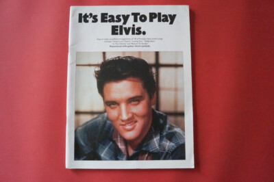 Elvis - It´s easy to Play .Songbook Notenbuch .Piano Vocal Guitar PVG