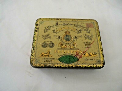 35467 Blechdose Zigaretten Zigarettendose 25er LE KHEDIVE ED LAURENS Figaro