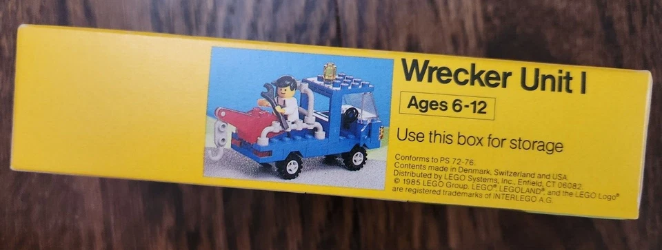 Новый запечатанный Lego Classic Town 6656 Wrecker Unit I (поломанный грузовик) - Изображение 4 из 4