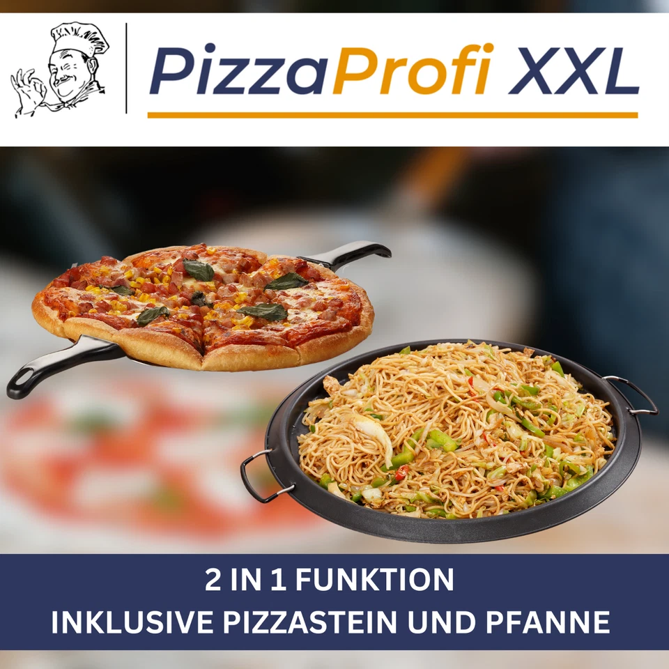 Sommertal PizzaProfi XXL Pizzaofen – Pizzamaker 39cm – 5-tlg Set 2te Wahl - Bild 3 von 4
