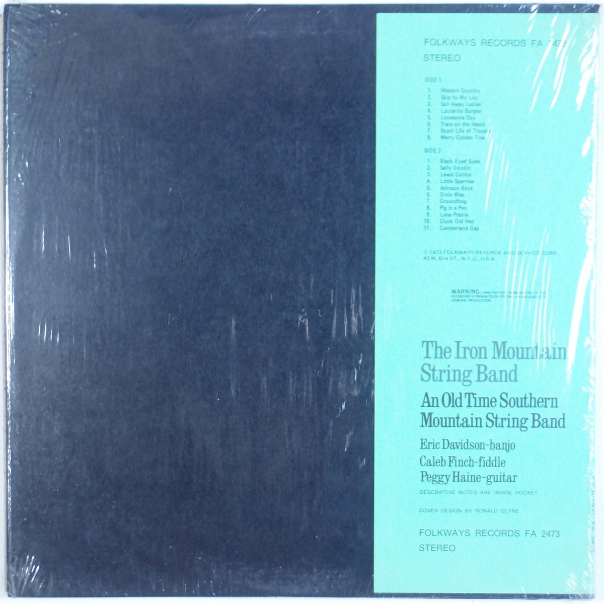 IRON MOUNTAIN STRING BAND: Old Time Southern FOLKWAYS Bluegrass