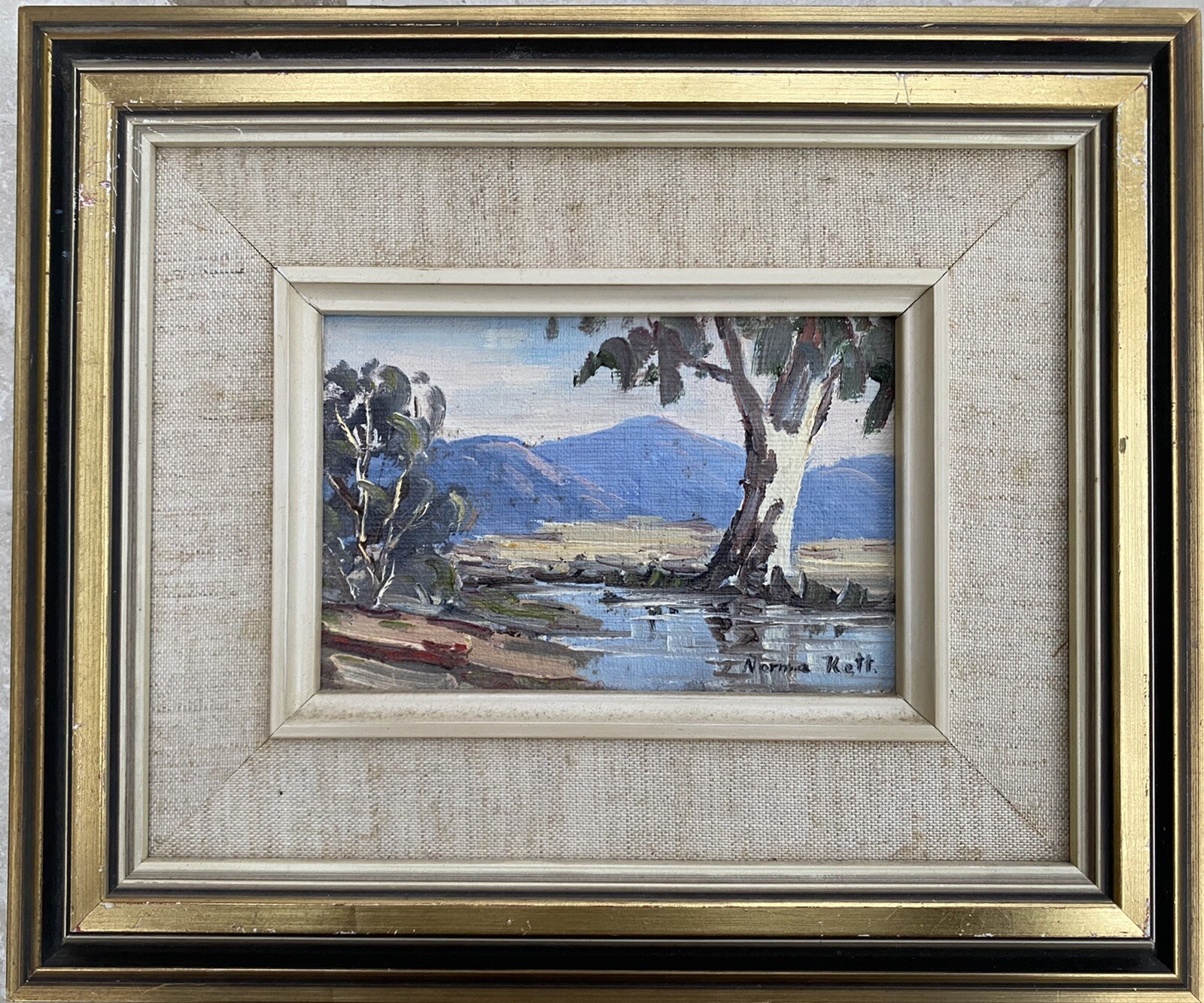 Norma Kett Original Oil. A listed Australian artist. | eBay Australia