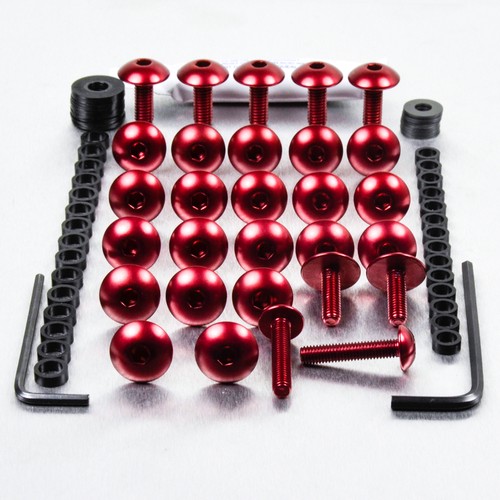 Jeu De 12 Vis De Carrosserie Orange Anodisées M5 X 20 Mm - Vicma, Pour Customisation Scooter/Moto, Aluminium