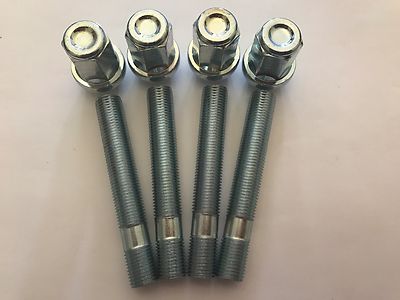 Alloy Wheel Stud & Open Nut Conversion Kit – 68mm M12x1.5 X10 For BMW 72.6mm Hub
