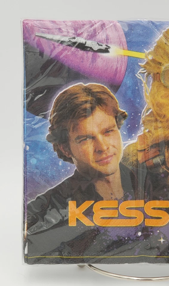 Servilletas de almuerzo de la película Star Wars (16) 2 capas suministros de fiesta de cumpleaños vajilla nuevas Foto 2 de 4