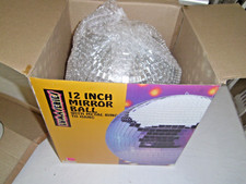 Lumaseries Mirror Disco Ball 36" Round 12" Diam 1990's Glass Spencer Gifts NEW