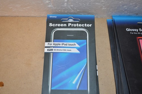 LOT OF APPLE IPOD GREEN ONIONS SCREEN PROTECTORS IPOD 4TH GEN NANO & IPOD TOUCH - Picture 2 of 3