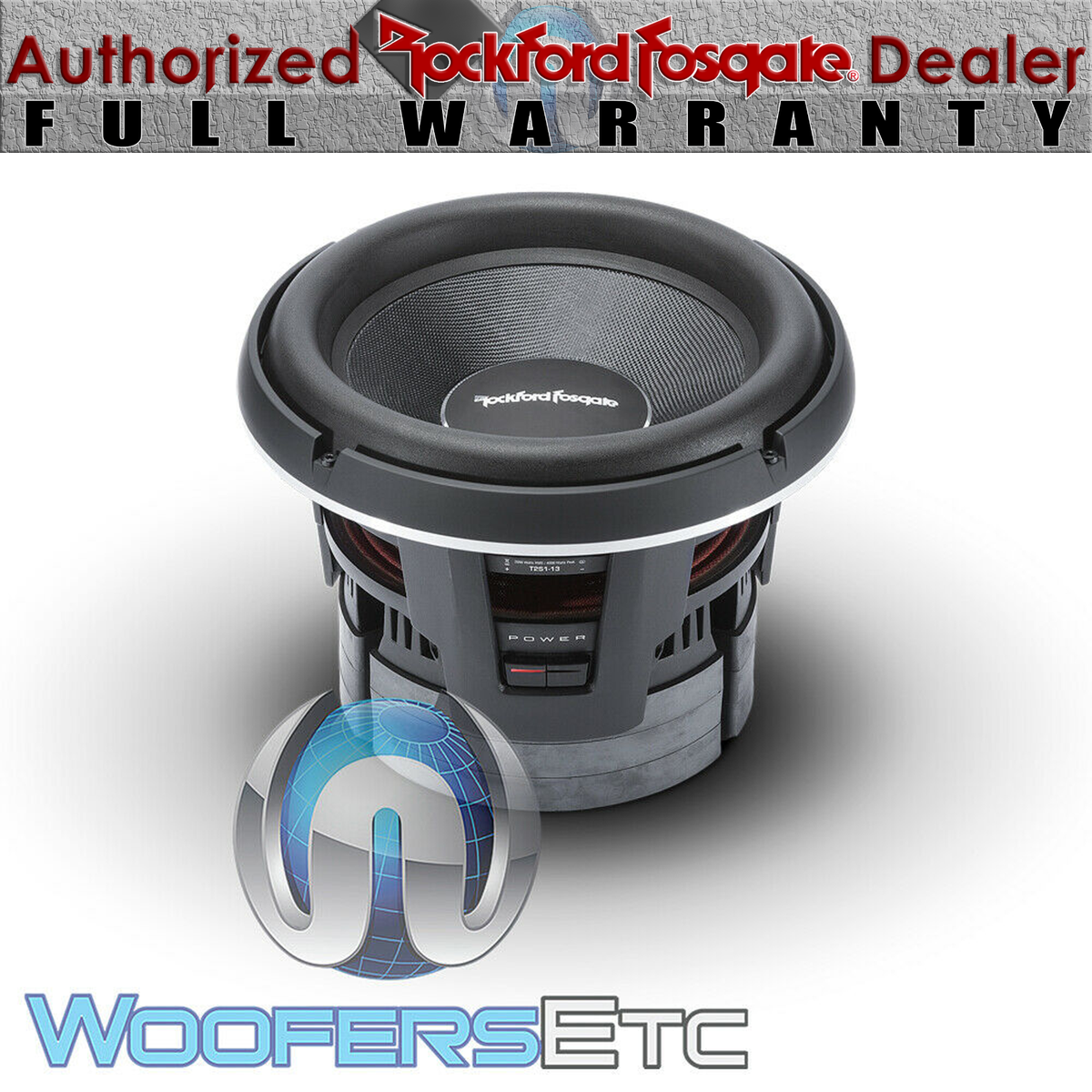 ROCKFORD FOSGATE T2S1-13 POWER 13