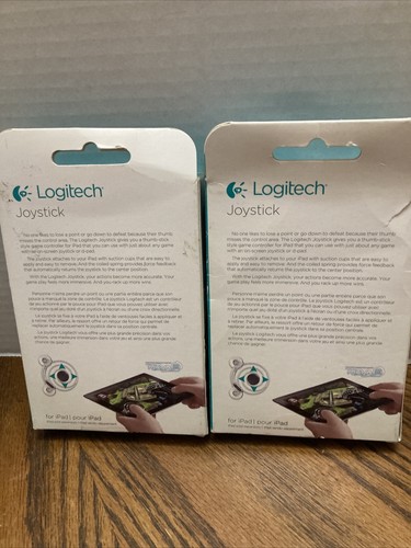 2 Logitech Joystick Game Controller Apple iPad and Android Tablet Kindle 1 2 NEW - Picture 2 of 6