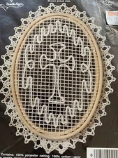 Needle Magic “Byzantine” Cross Lace Net Darning Kit #2903 Vintage Sealed