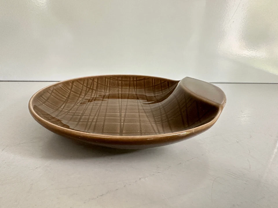 Rosenthal MESH Walnut braun SCHALE flach 12 cm  ungenutzt Dipschale