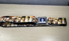 Buckle Down Seatbelt Belt Dr. Who Y2K Adjustable Length Up to 44” Multicolored