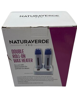 NaturaVerde Pro Double Roll-On WaxHeater - NEW Open Box