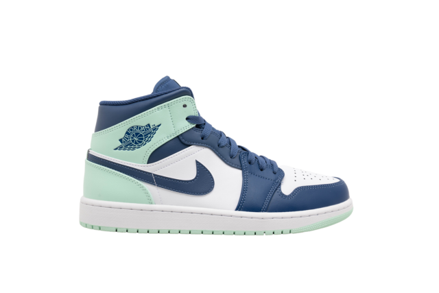 Size 14 - Jordan 1 Mid Blue Mint 2022 