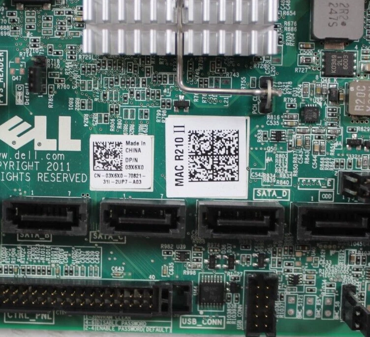 Dell PowerEdge R210 Main System Motherboard Server DP/N: 3X6X0 PPH2J - Image 3 of 4