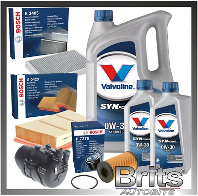 FOR RANGE ROVER EVOQUE TD4 MK1 FL L538 2.0 DIESEL BOSCH FILTER SERVICE KIT & OIL