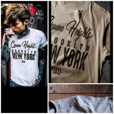 Brooklyn t-shirt Crown Heights BK streets NY Hustle New York City NYC trife life