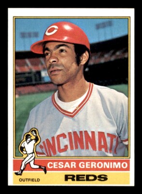 1976 Topps Baseball #24 Cesar Geronimo EX/MT *d4