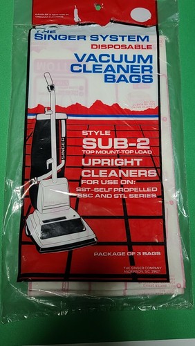 (2 Bags) Singer Bissell Style Singer 