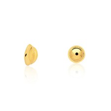 18k Solid Gold Replacement Earring Backs 1 Pair 