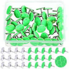 50 Reflective Tacks Trail Marking Tacks Glow Reflective Mark Trail Markers Thumb