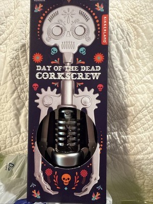Kikkerland Day Of The Dead  Corkscrew