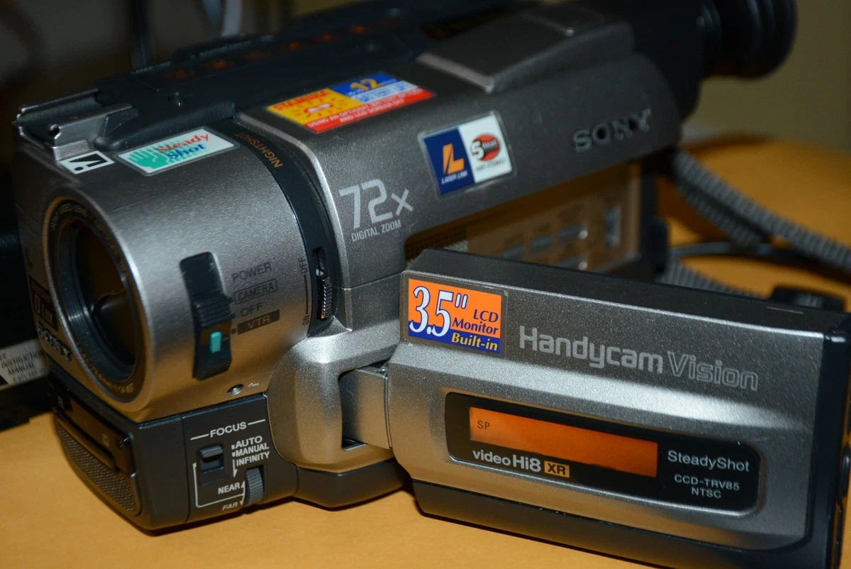 Sony Handycam 72x MiniDV ビデオカメラ本体 Sony Handycam 72x Digital Zoom Camcorders for sale - eBay