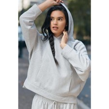 nwt ANTHROPOLOGIE DAILY PRACTICE sz L Sparkle Pullover Hoodie