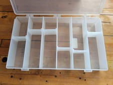 Flambeau DSI T600 12 Compartment Box/Bin/Organizer, 11 x 6.5 x 1-3/4