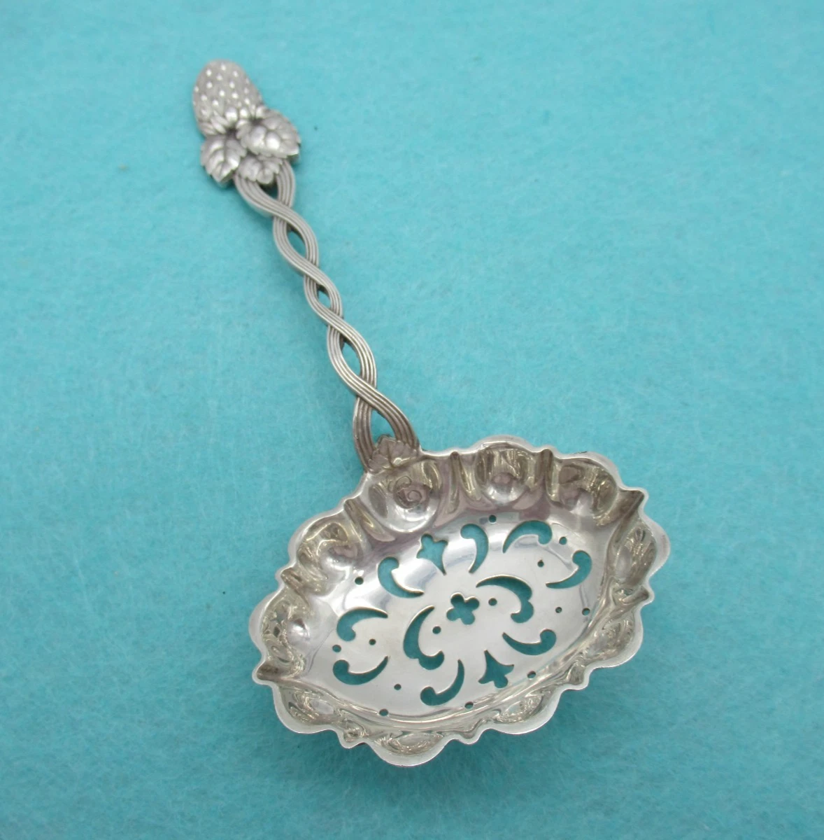 Tiffany & Co. 1850-1899 Spoon Antique US Sterling Silver for sale