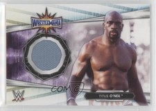 2021 Topps WWE Mat Relics WrestleMania 33 Titus O'Neil #MR-TO d4y