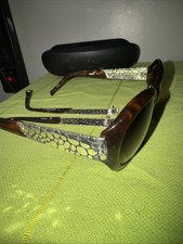 NWTag Brighton PEBBLE SUN Tortoise Shell Brown Sunglasses UVA/UVB