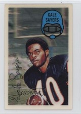 1970 Kellogg's 3-D Super Stars Gale Sayers #51 HOF 5n4
