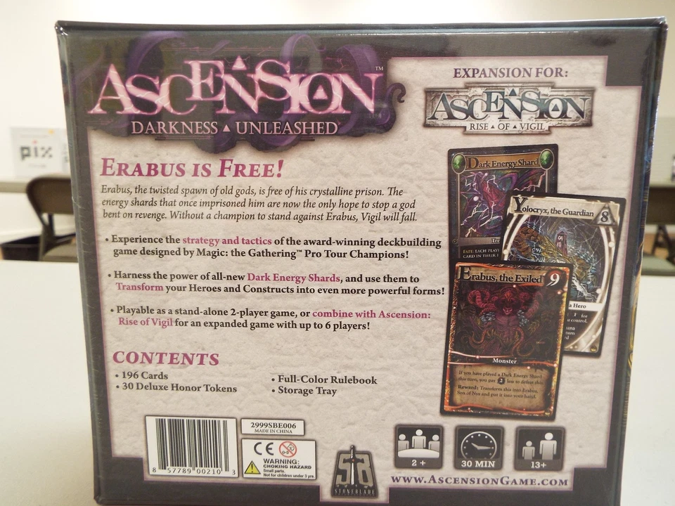 Stoneblade Entertainment Ascension (6th Set): Darkness Unleashed card game, - Image 2 of 2