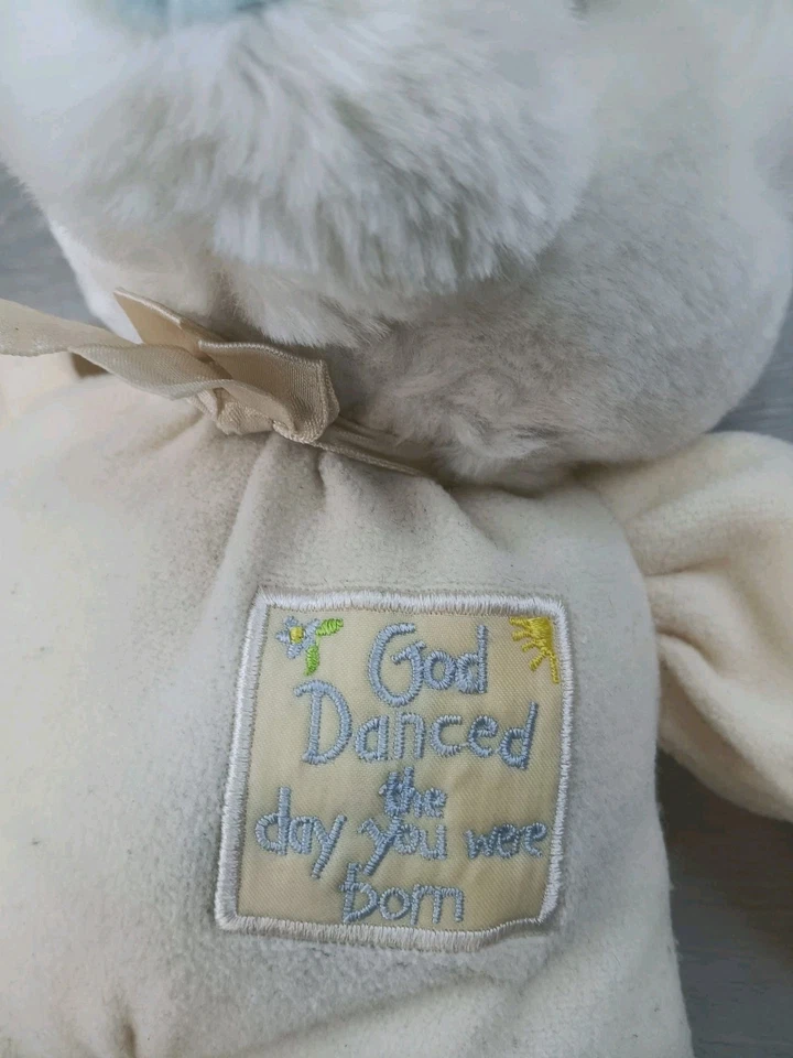 Плюшевый плюшевый мишка Russ Baby Rattle Bear God Danced the Day You Were Born - Изображение 2 из 4