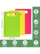 1/2/3pcs Professional Catering Chopping Boards Colour Coded Cutting Board